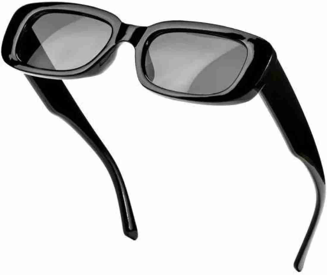 UV Protection Rectangular Sunglasses (Free Size)-image-49