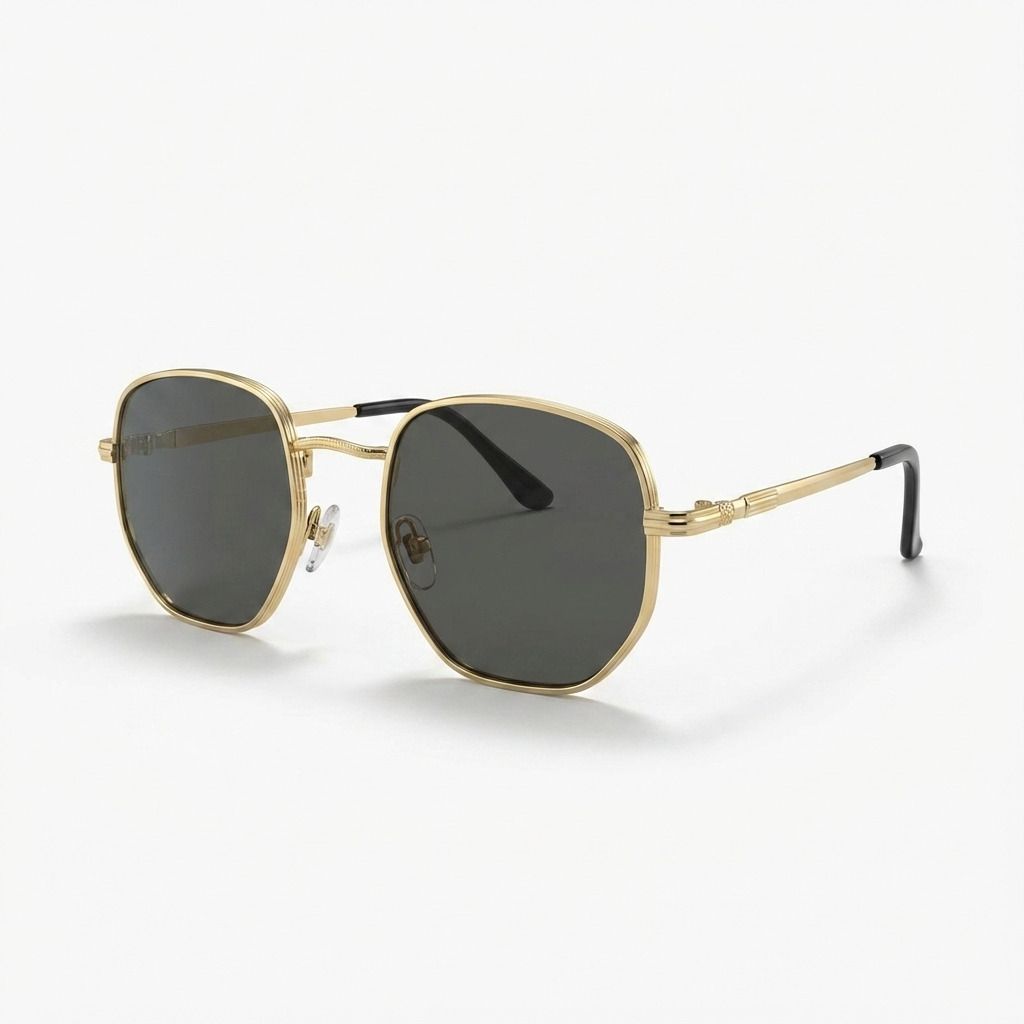 goodina UV Protection, Gradient, Polarized Rectangular Sunglasses (Free Size)-picture-19