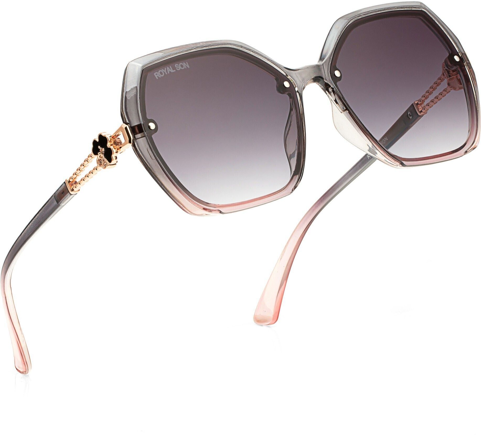 royal son UV Protection, Gradient Butterfly, Over-sized Sunglasses (61)-picture-11