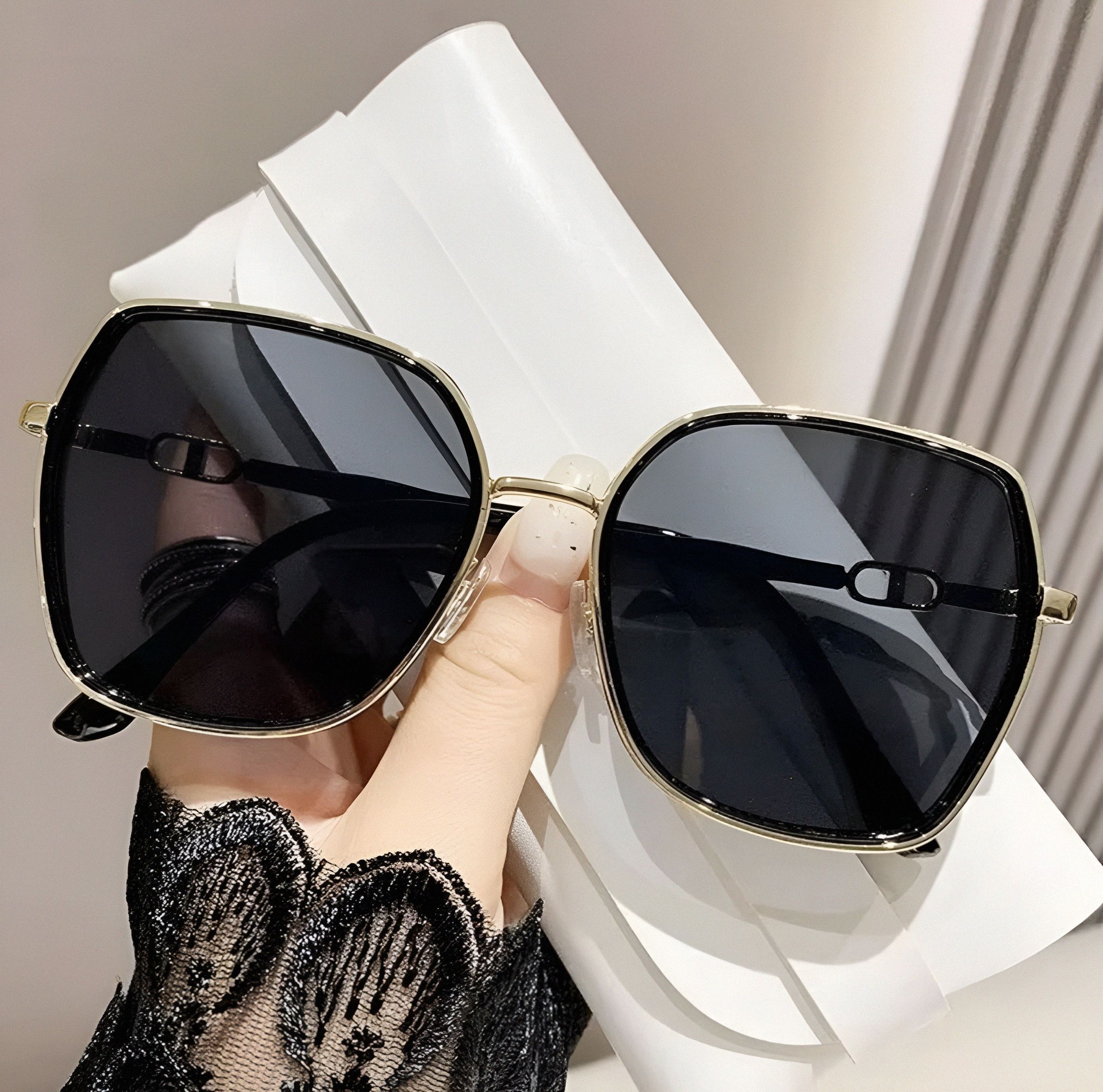 spectaswag UV Protection Octagonal, Over-sized Sunglasses (Free Size)-picture-11