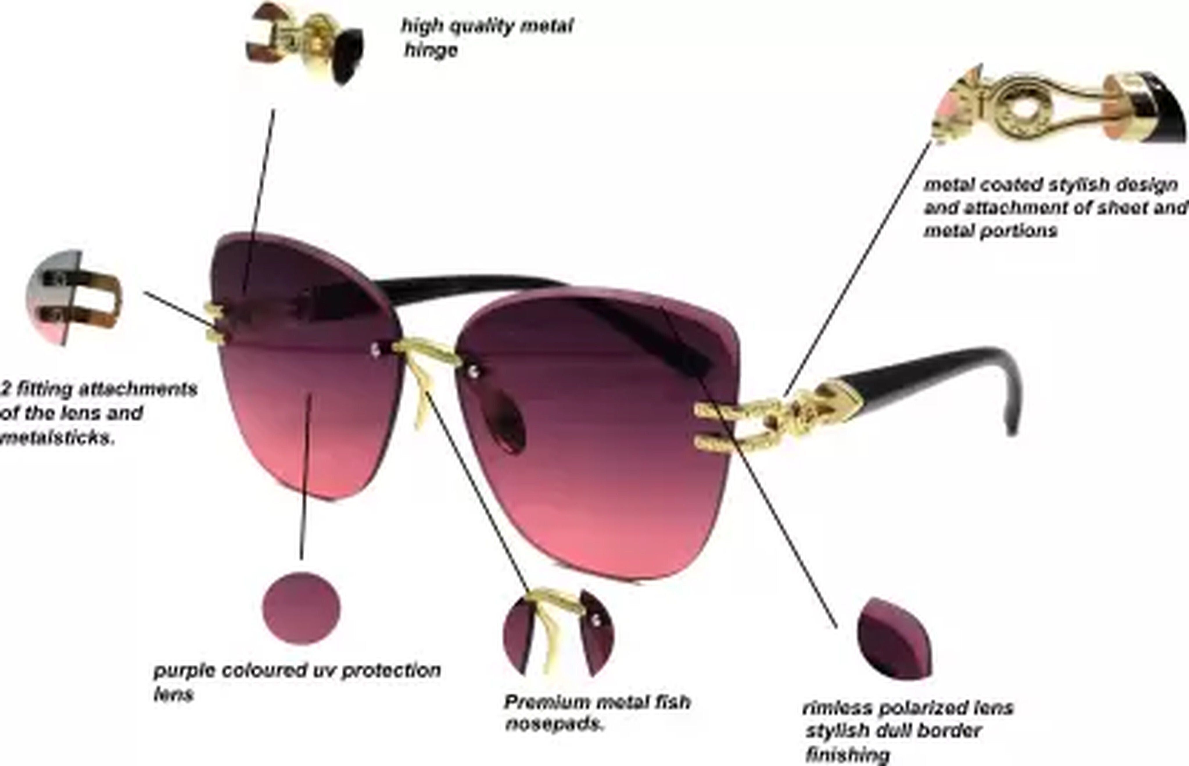 syfer UV Protection Butterfly Sunglasses (Free Size)-picture-35