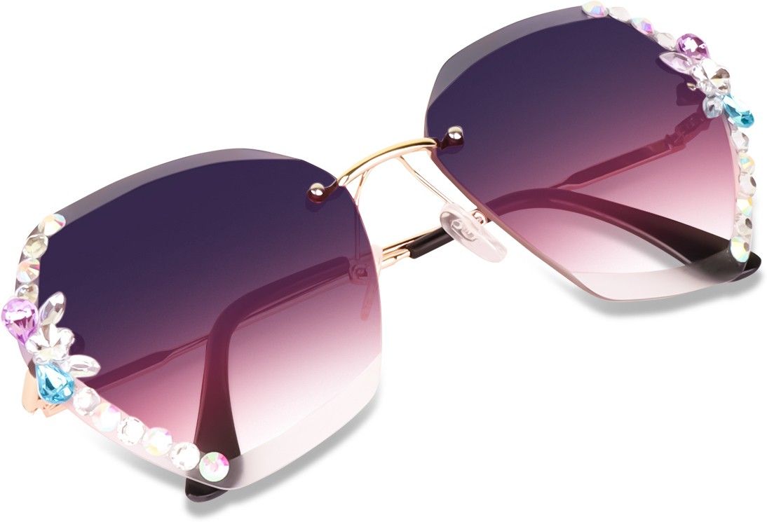 legend eyewear UV Protection, Gradient, Polarized, Riding Glasses, Others Butterfly, Cat-eye Sunglasses (Free Size)-picture-46