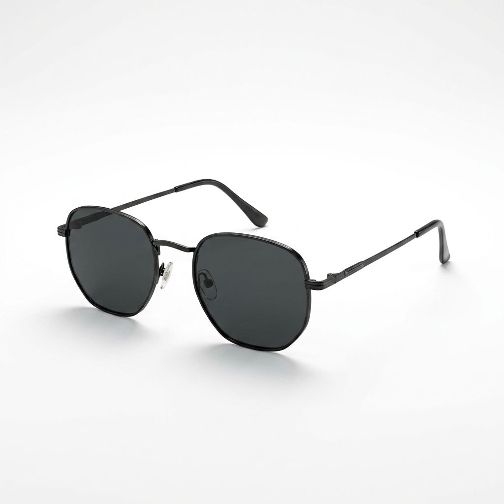 goodina UV Protection, Gradient, Polarized Rectangular Sunglasses (Free Size)-picture-11