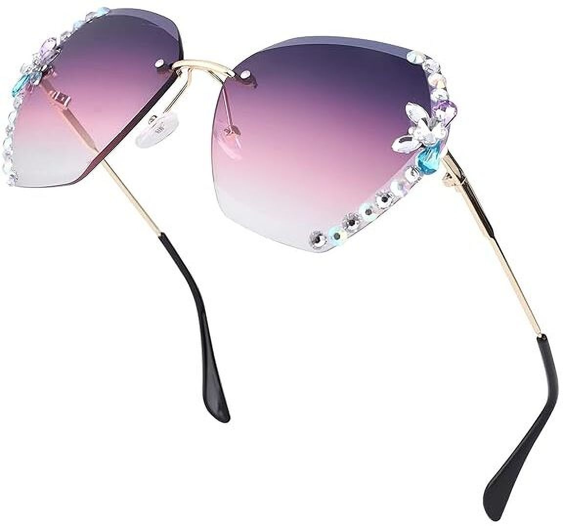 vgrdfgvb UV Protection Over-sized Sunglasses (Free Size)-picture-18