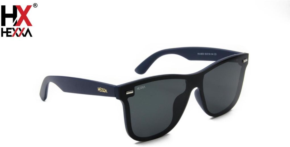 hexxa Polarized, UV Protection Clubmaster Sunglasses (Free Size)-picture-24