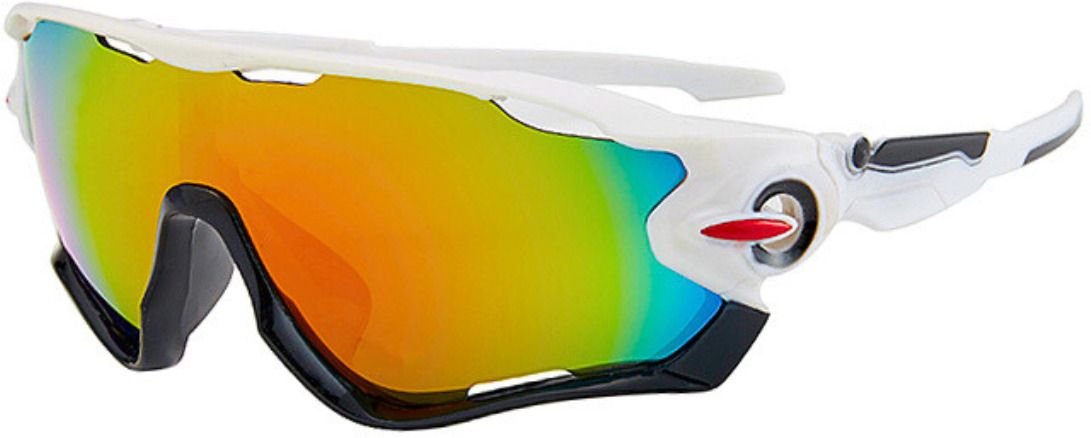 huvora UV Protection, Mirrored, Riding Glasses Wrap-around Sunglasses (Free Size)-picture-20