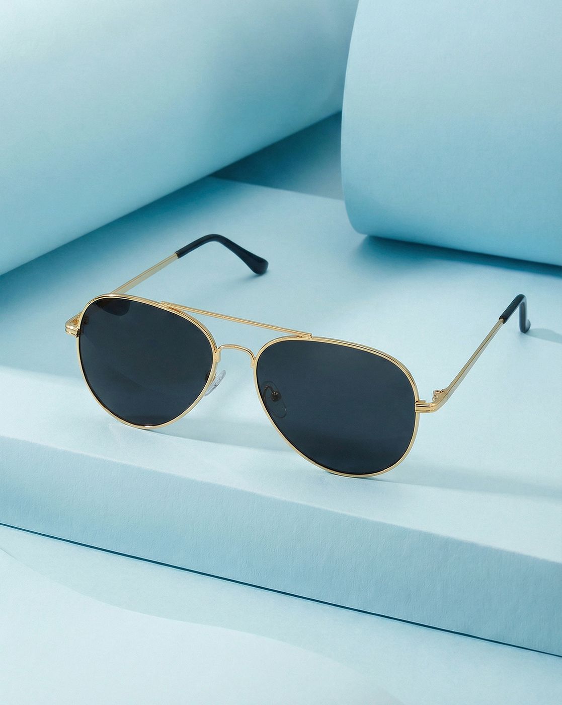 UV Protection Aviator Sunglasses (Free Size)-image-10