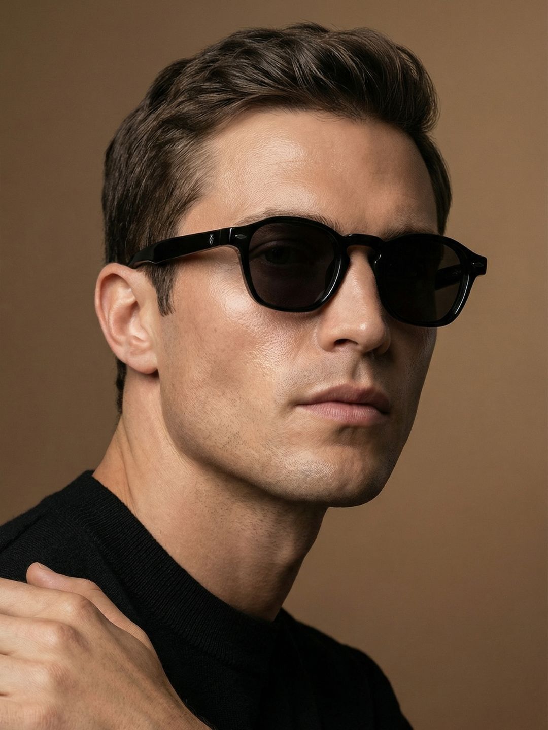 crownchi UV Protection Retro Square Sunglasses (Free Size)-picture-27