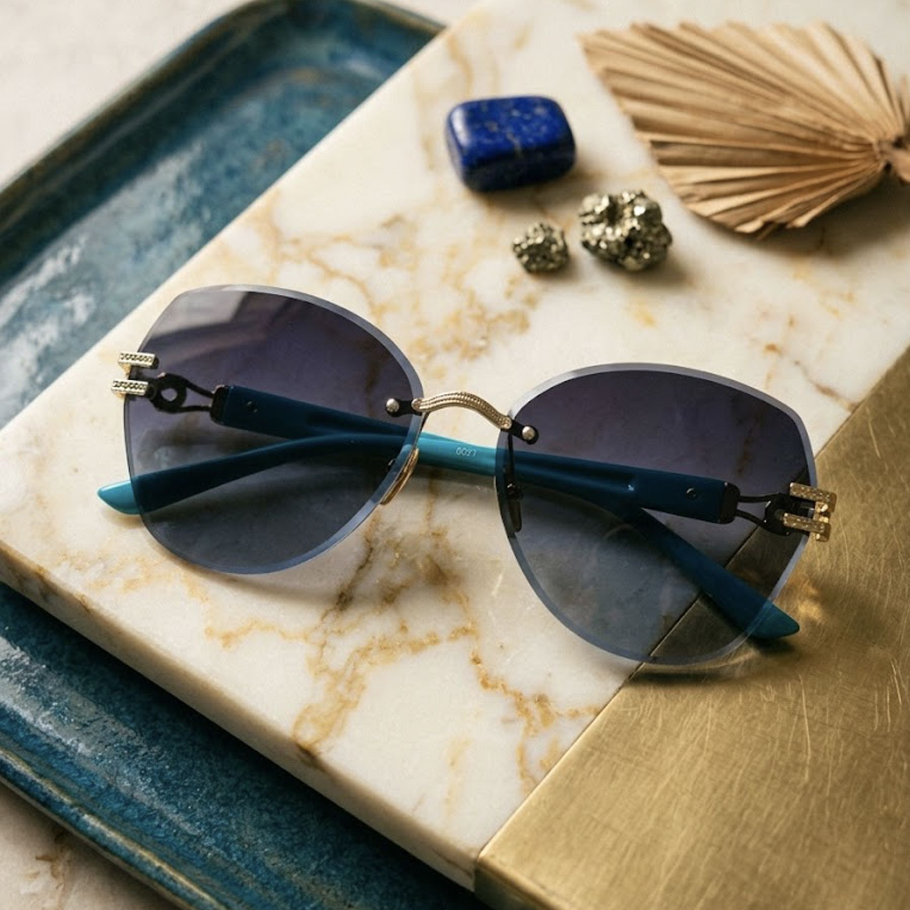 kalveera Gradient, UV Protection Cat-eye, Aviator Sunglasses (Free Size)-picture-36