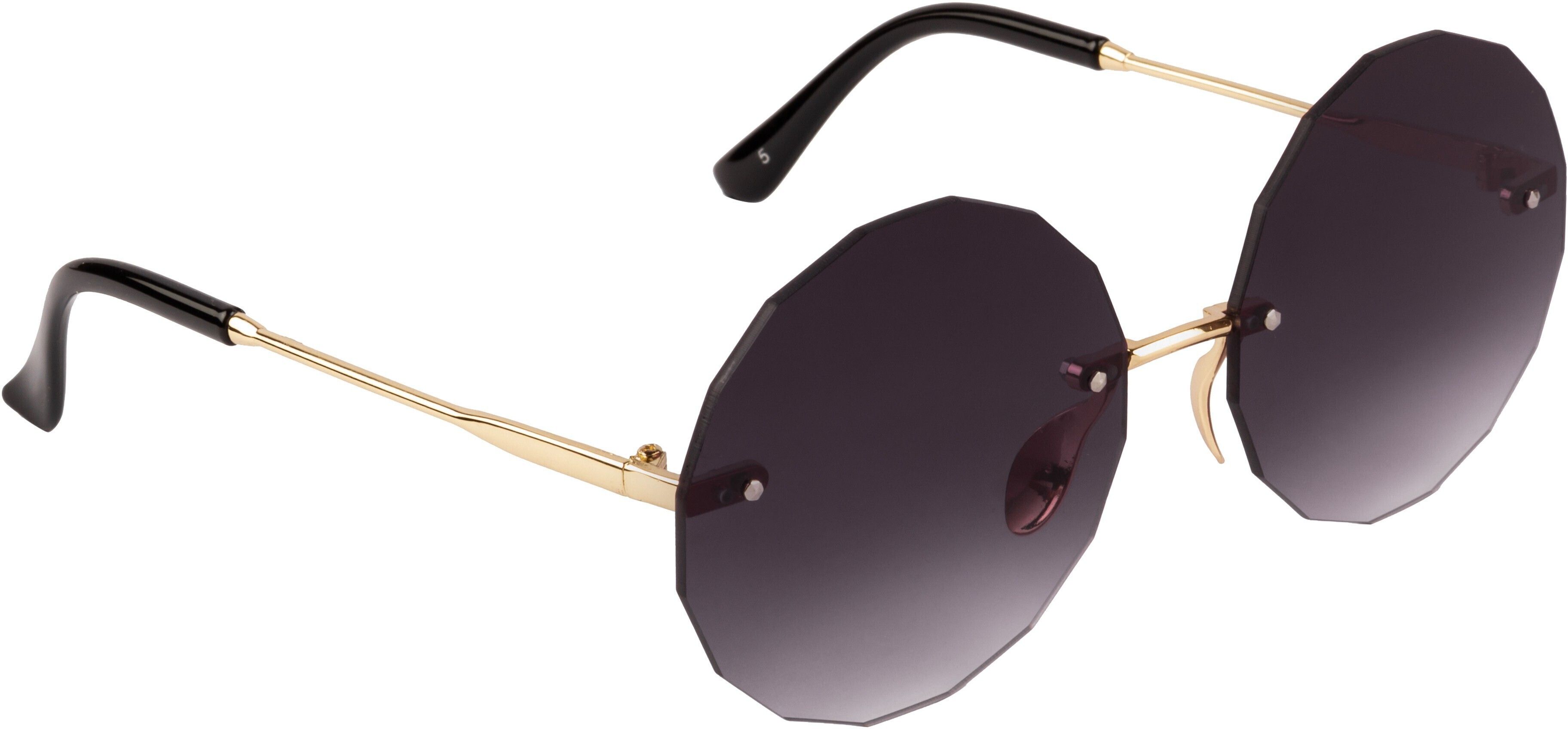 aislin UV Protection, Gradient Round Sunglasses (58)-picture-24