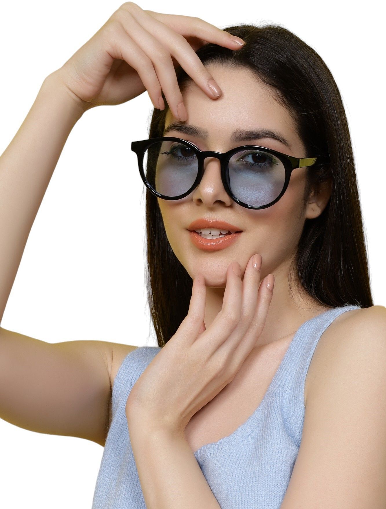 eyenaks UV Protection, Riding Glasses Round Sunglasses (Free Size)-picture-7
