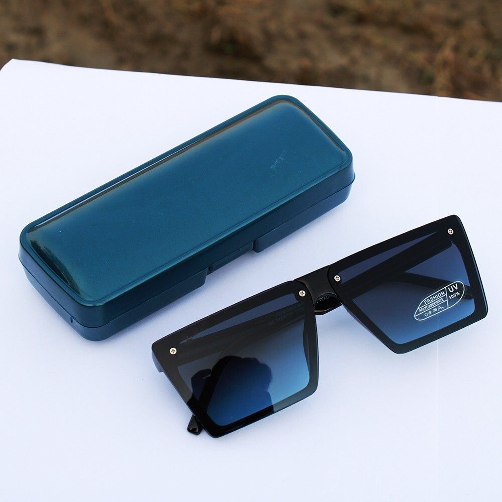 UV Protection Rectangular Sunglasses (Free Size)-image-37