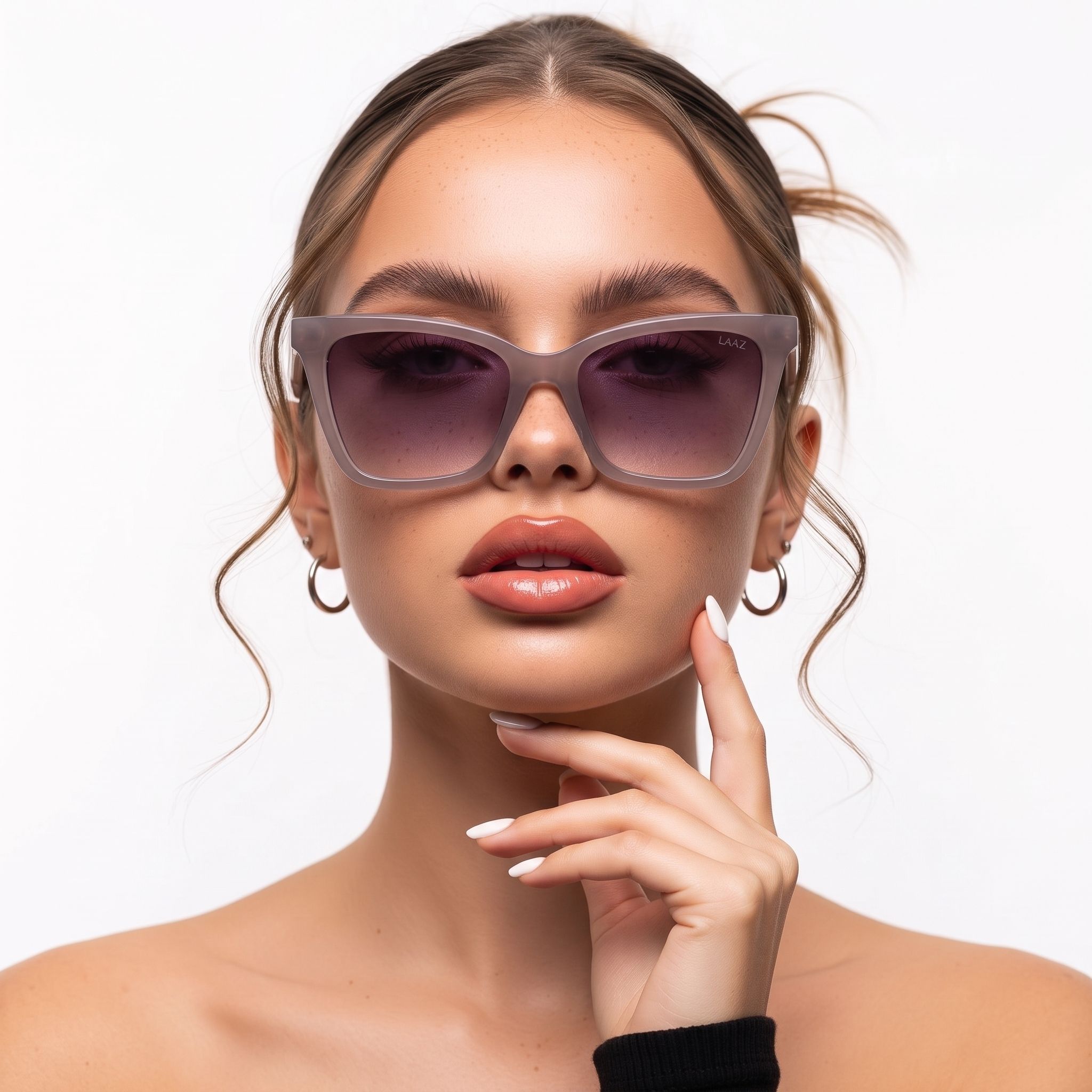laaz UV Protection, Gradient Cat-eye Sunglasses (53)-picture-24