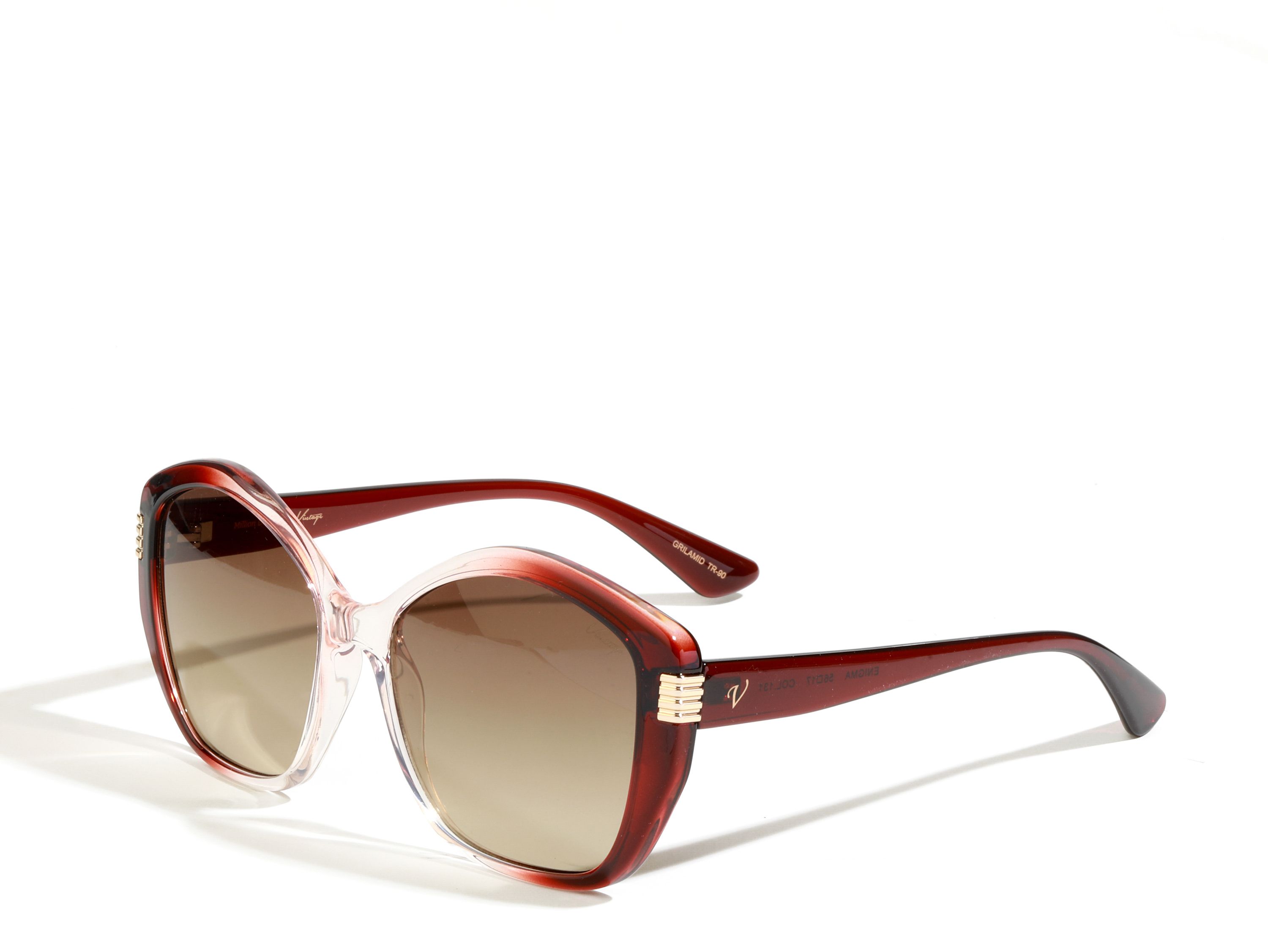 vintage Gradient, UV Protection Butterfly Sunglasses (Free Size)-picture-13