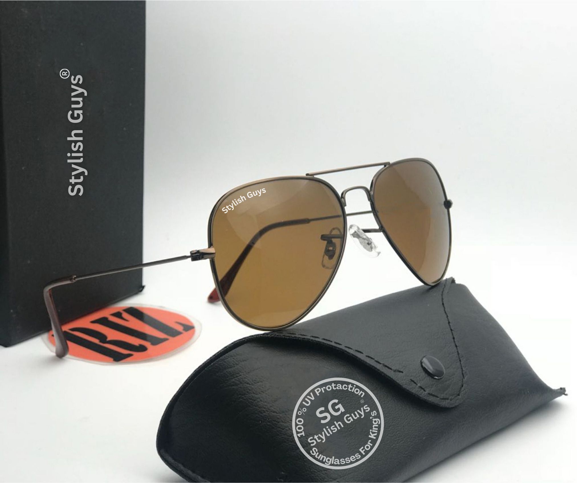 Mirrored, UV Protection Aviator Sunglasses (Free Size)-image-45