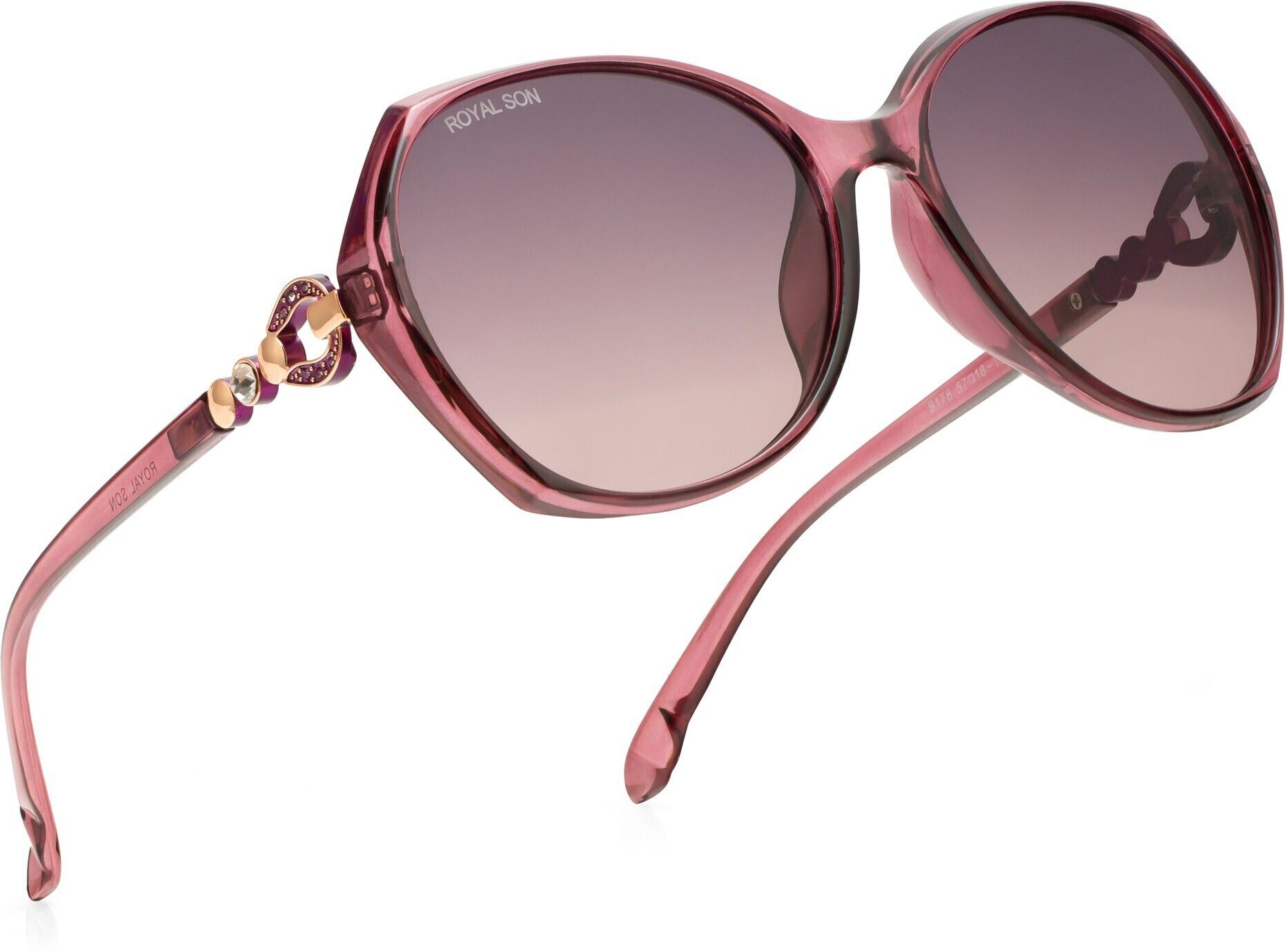 royal son UV Protection, Gradient Butterfly Sunglasses (62)-picture-13