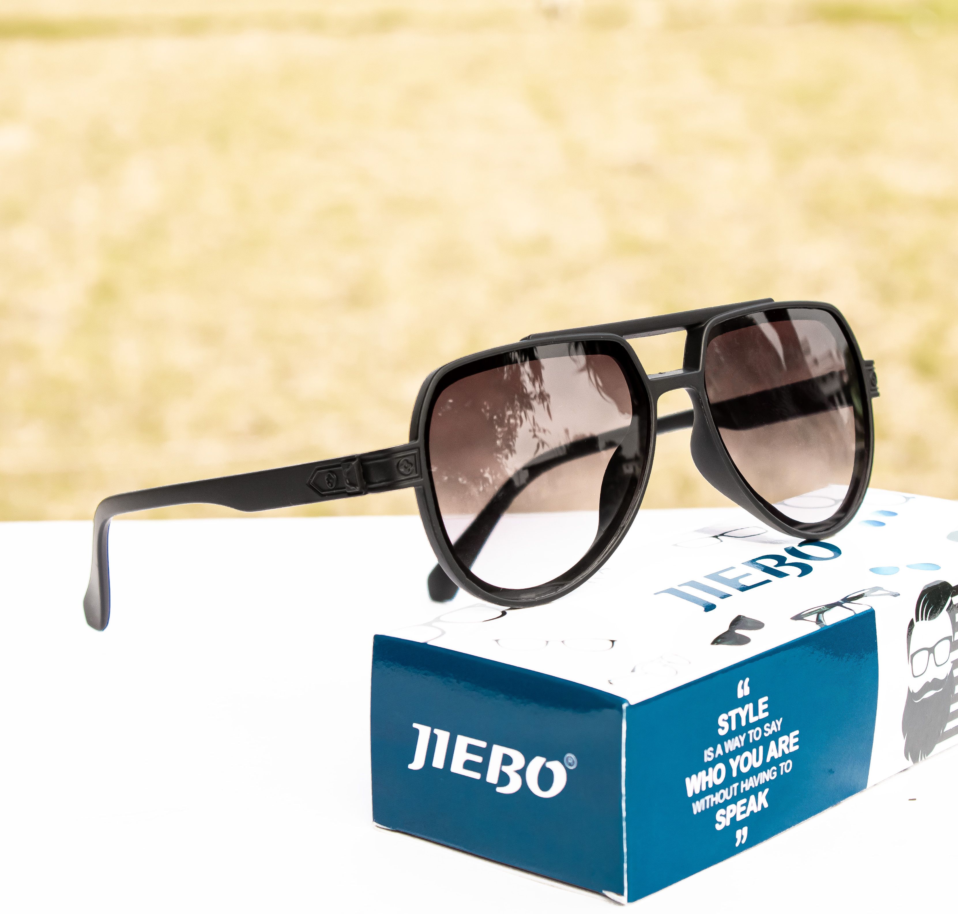 jiebo UV Protection, Gradient Aviator Sunglasses (Free Size)-picture-26