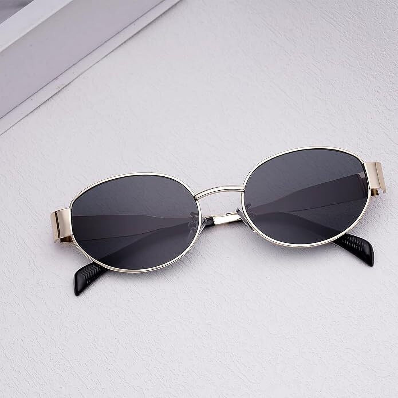dressberry UV Protection Oval Sunglasses (Free Size)-picture-11