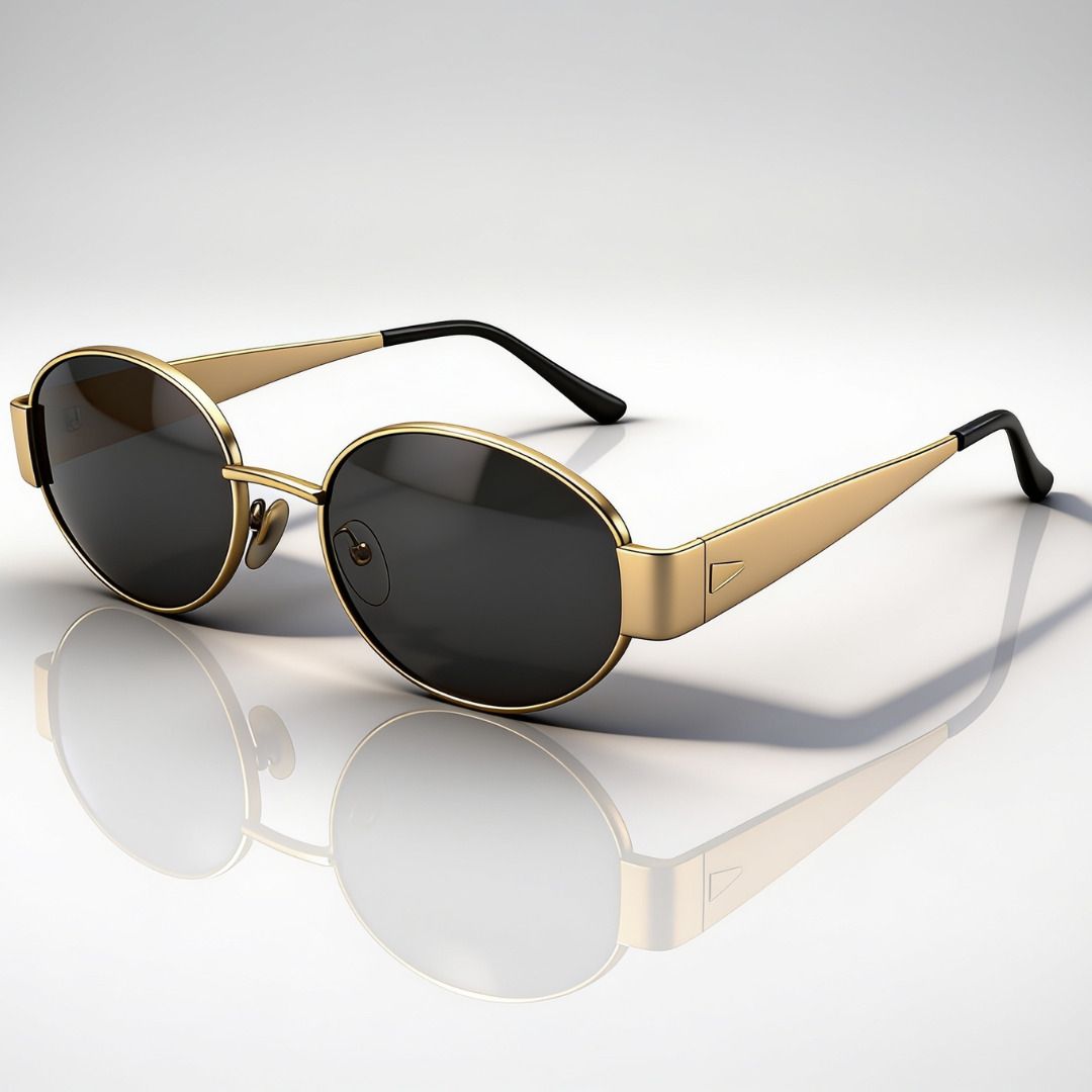 UV Protection, Riding Glasses Oval Sunglasses (Free Size)-image-15