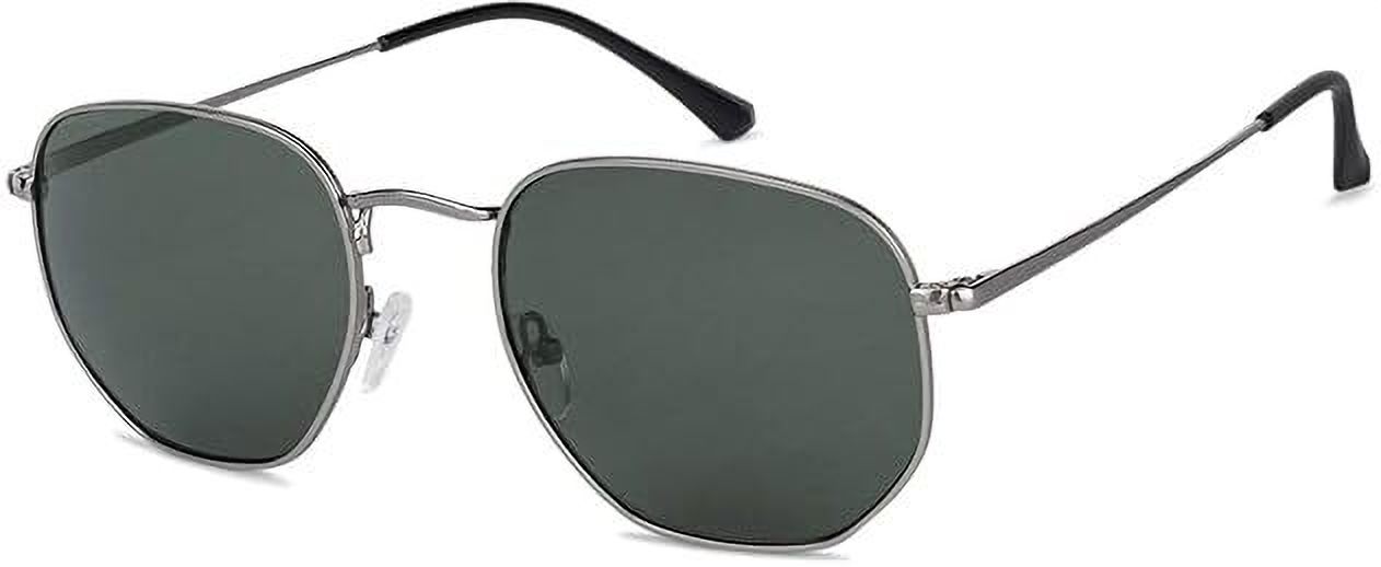 UV Protection, Gradient, Polarized Rectangular Sunglasses (Free Size)-image-30