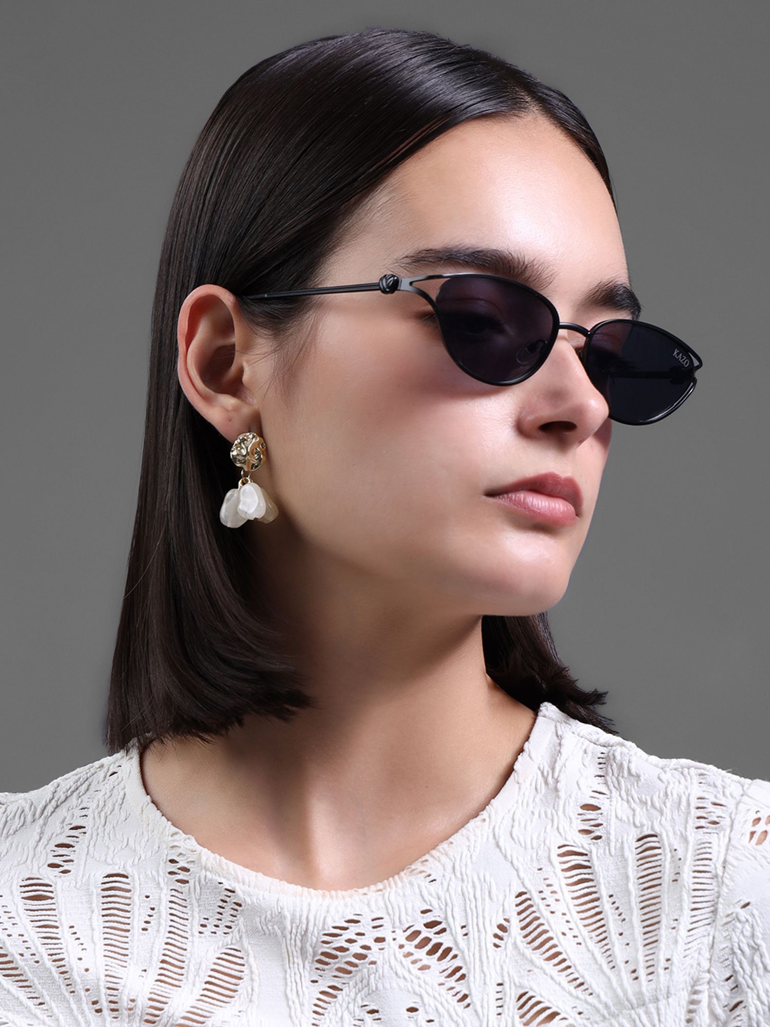 kazo UV Protection Cat-eye Sunglasses (48)-picture-45