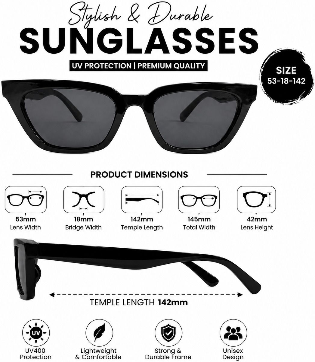 bright seen optiqe hub UV Protection Cat-eye Sunglasses (50)-picture-23