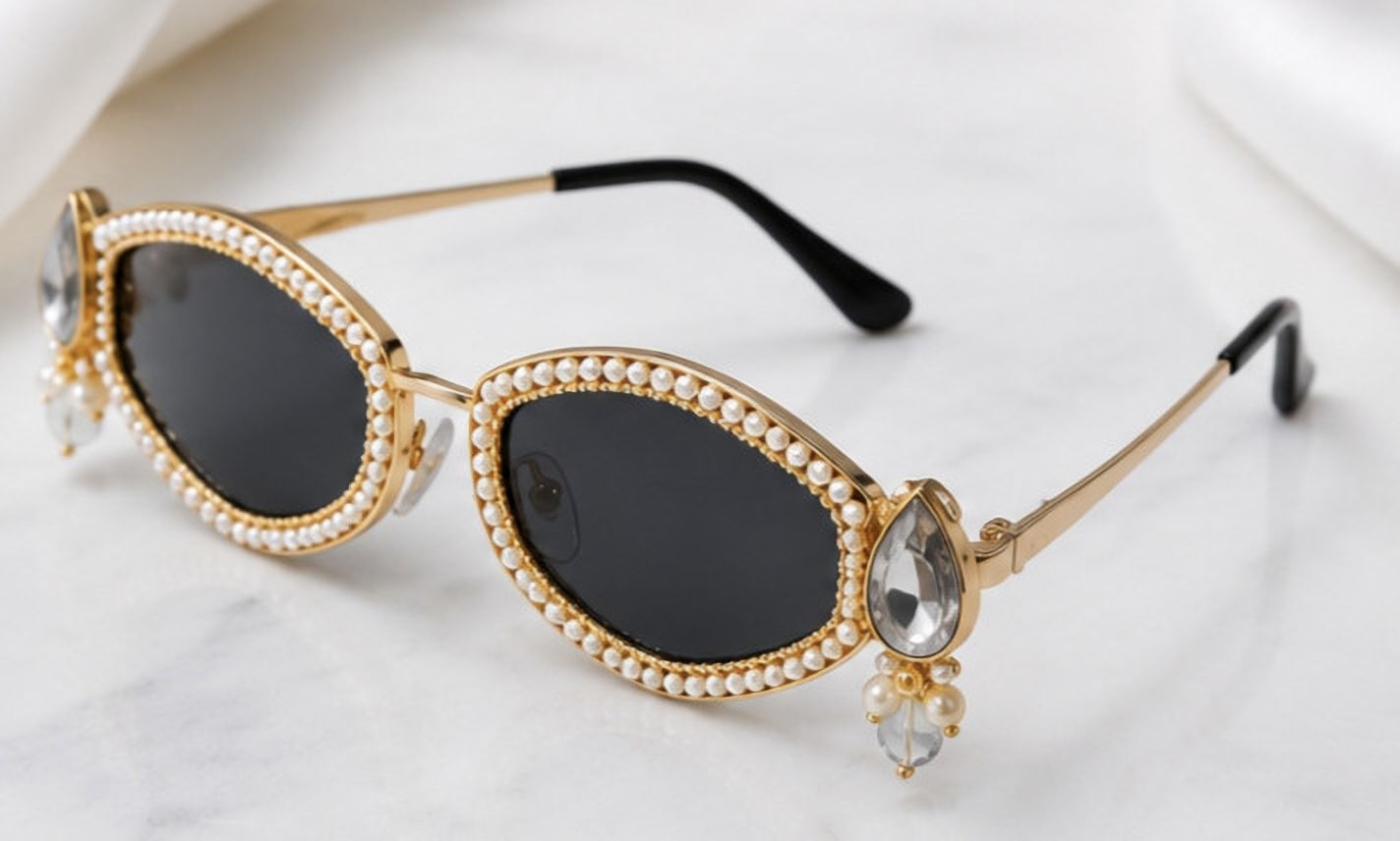 radha ji shringar UV Protection Oval Sunglasses (Free Size)-picture-33