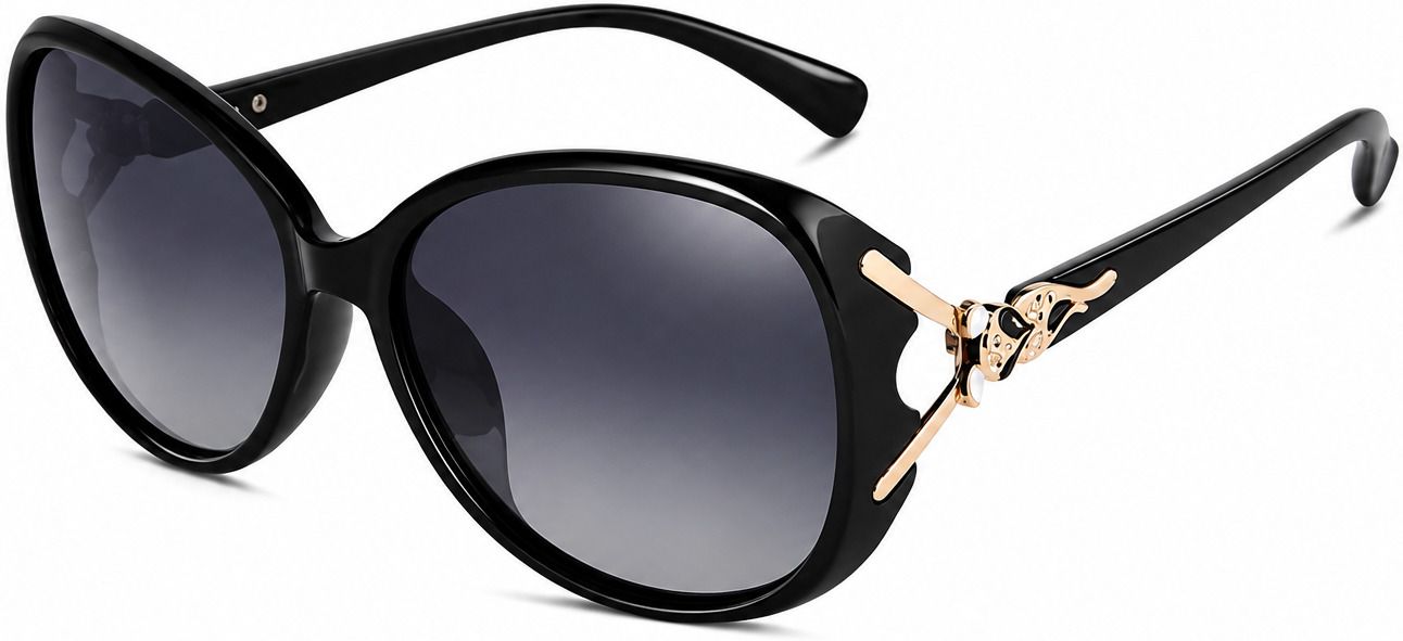 liza angel UV Protection, Gradient Over-sized, Butterfly, Oval Sunglasses (Free Size)-picture-45