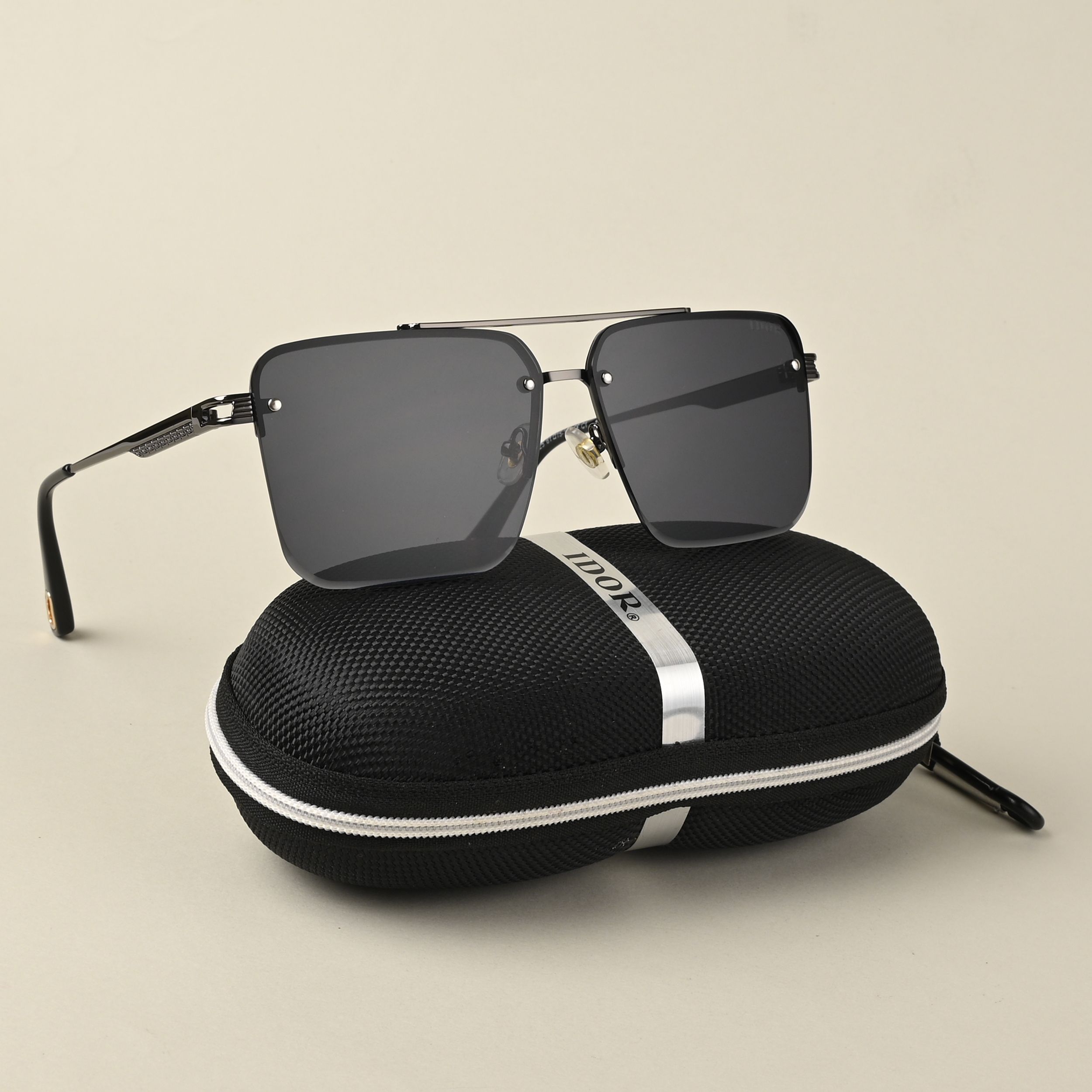 idor UV Protection Retro Square Sunglasses (61)-picture-36