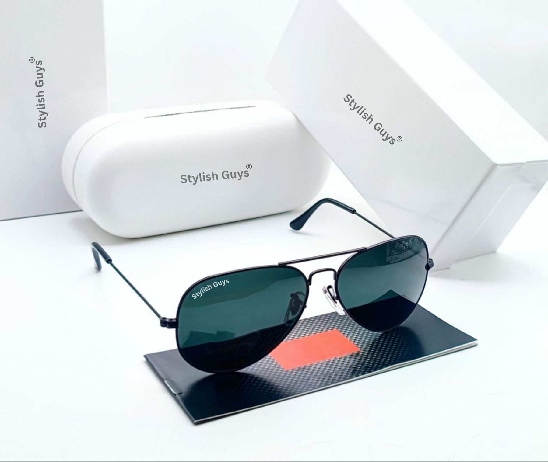 stylish guys Mirrored, UV Protection Aviator Sunglasses (Free Size)-picture-44