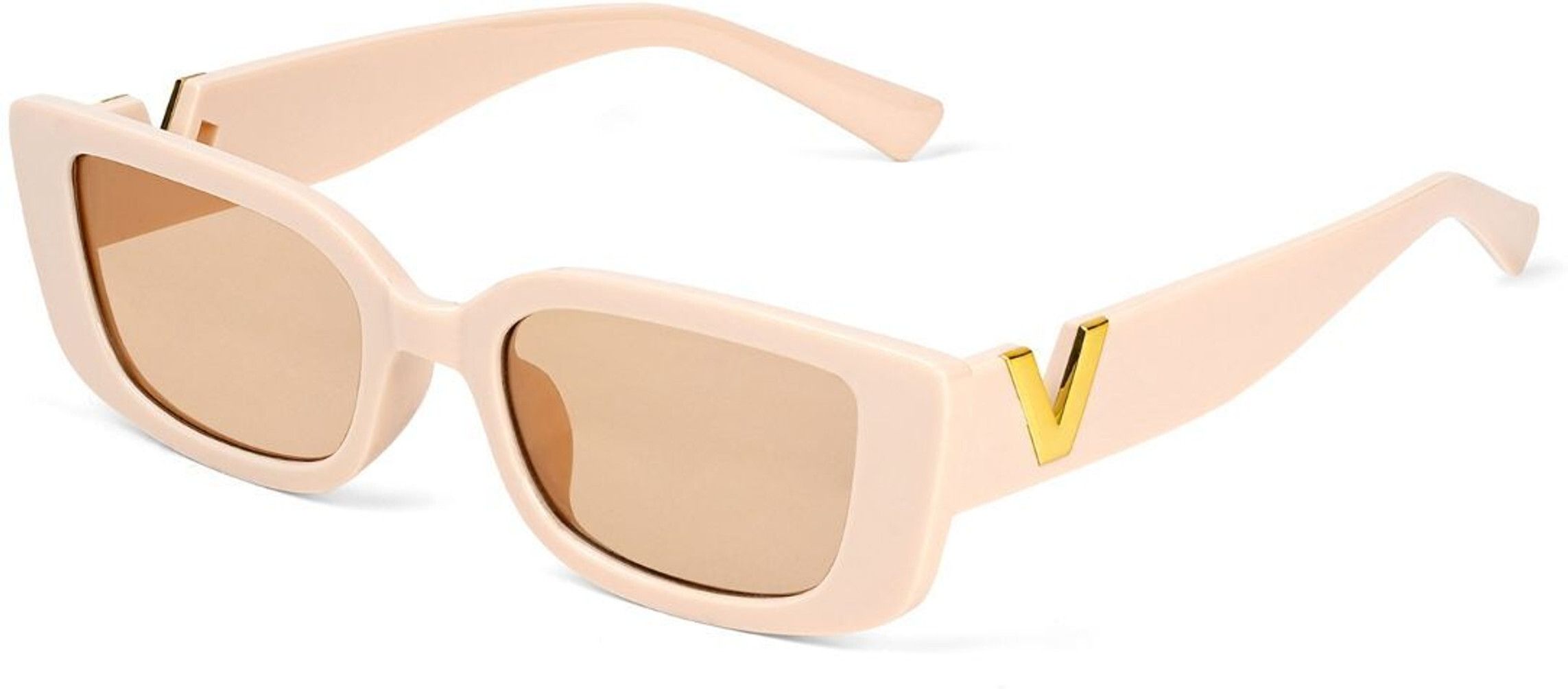 zukruf UV Protection, Riding Glasses, Gradient Rectangular Sunglasses (Free Size)-picture-1