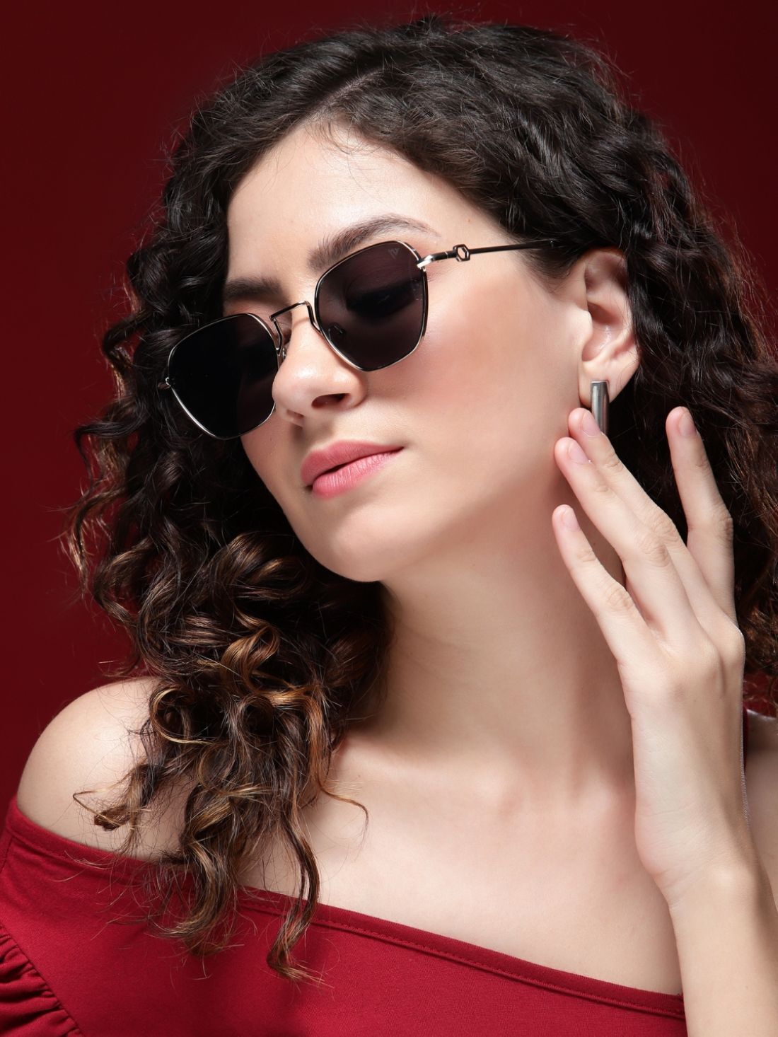 UV Protection Retro Square Sunglasses (48)