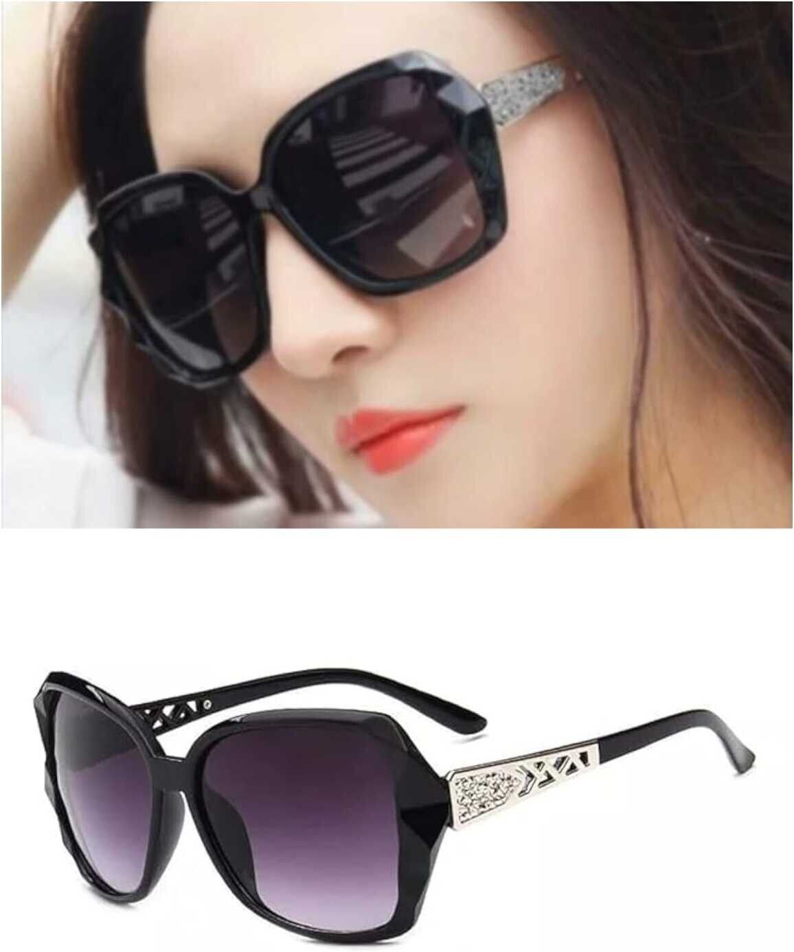 UV Protection Over-sized, Retro Square Sunglasses (Free Size)-image-43