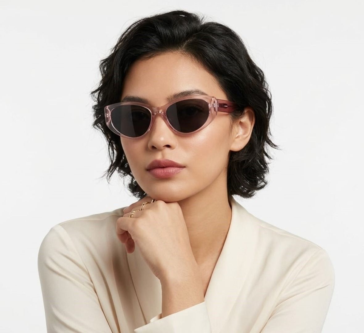 roadster UV Protection Cat-eye, Oval Sunglasses (55)-picture-35