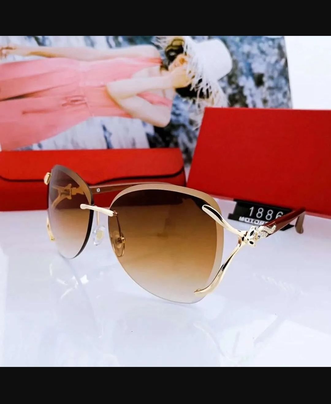 Gradient Over-sized Sunglasses (Free Size)-image-39