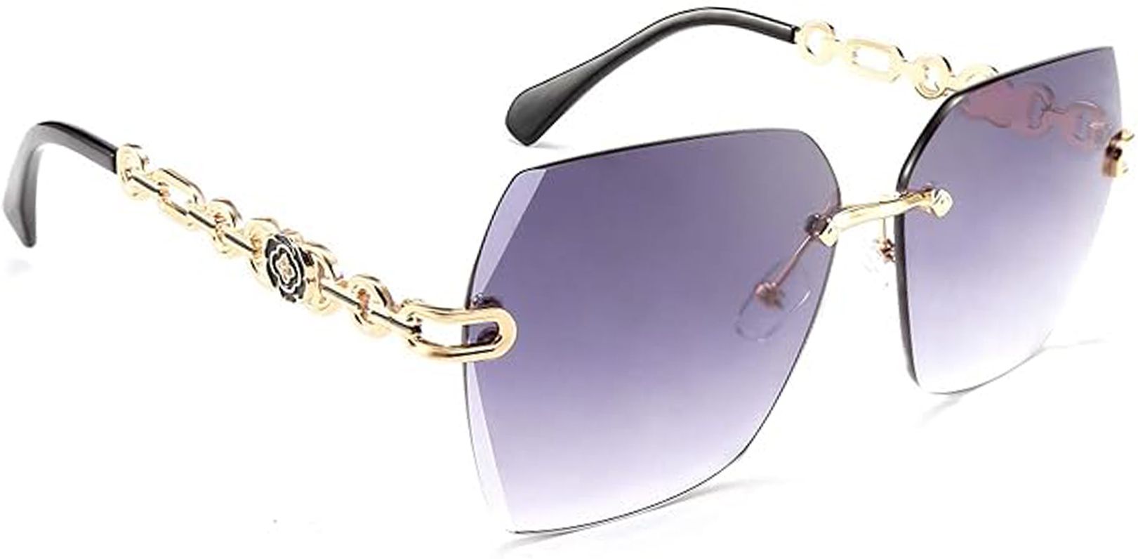 kalveera Gradient, UV Protection Over-sized Sunglasses (Free Size)-picture-20