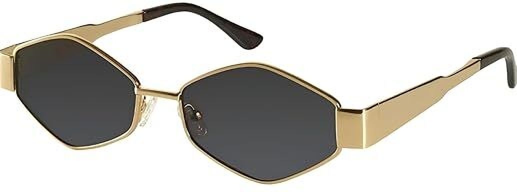 vizor UV Protection Octagonal Sunglasses (Free Size)-picture-1