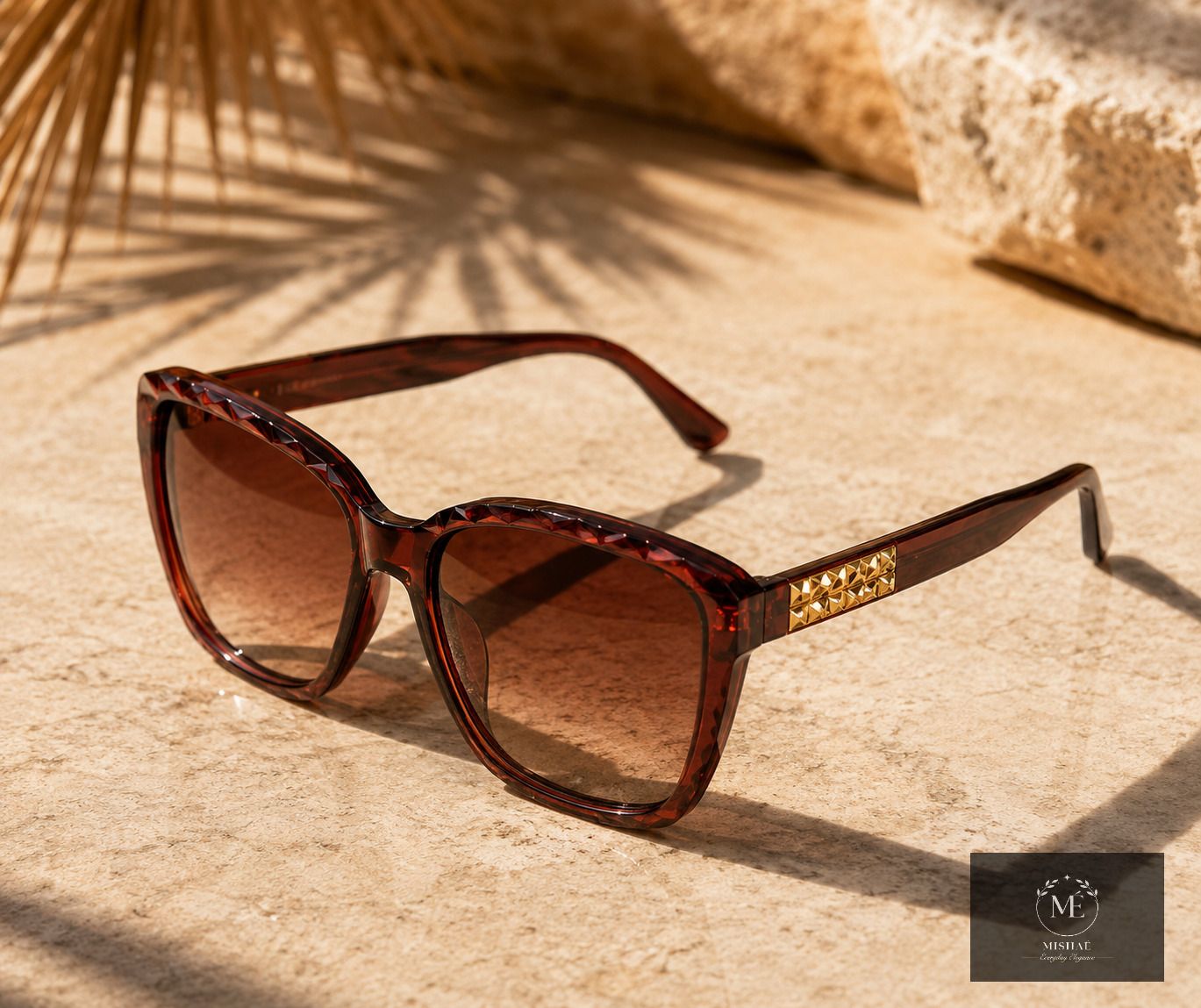 me mishae Gradient, UV Protection, Others Over-sized, Retro Square Sunglasses (53)-picture-13