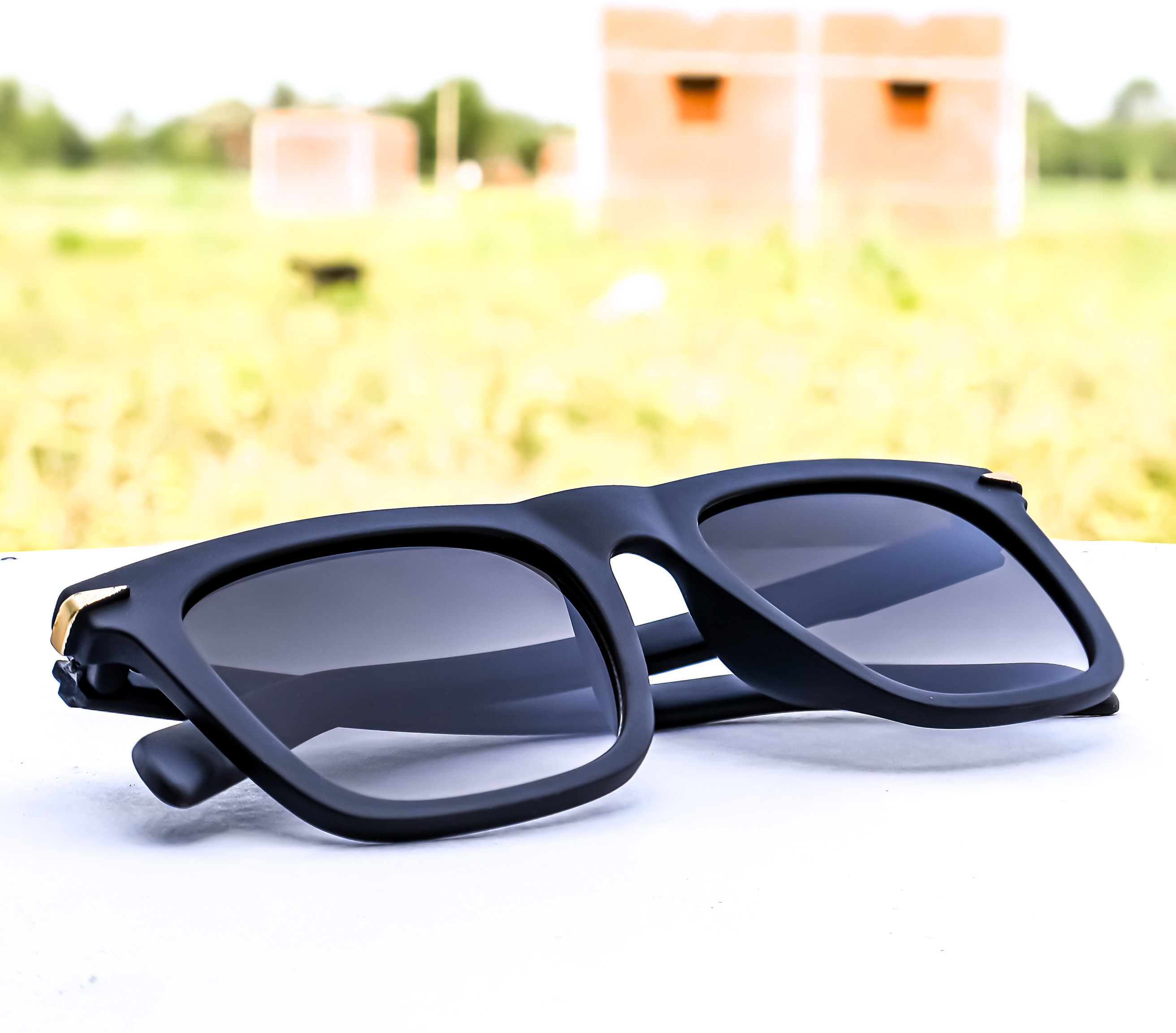 jiebo UV Protection Retro Square Sunglasses (Free Size)-picture-15