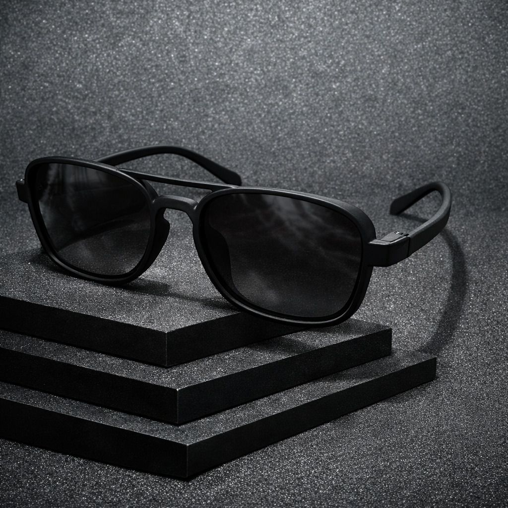 Others Retro Square Sunglasses (40)