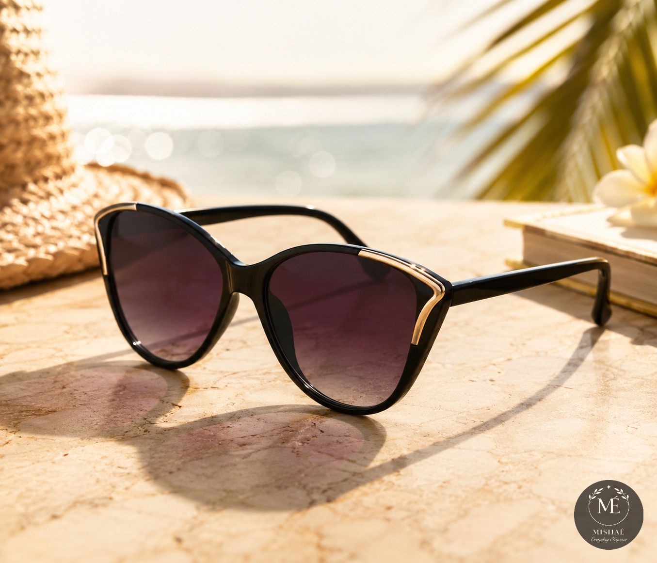 me mishae Gradient, UV Protection, Others Cat-eye, Over-sized Sunglasses (58)-picture-38