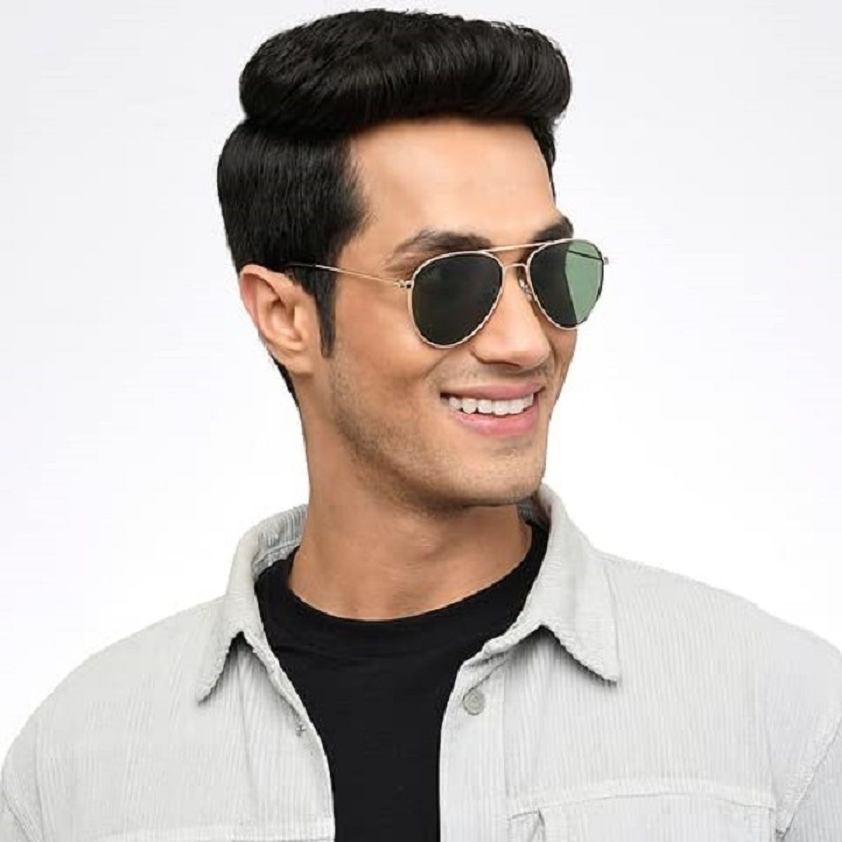 UV Protection, Riding Glasses Aviator Sunglasses (58)-image-1