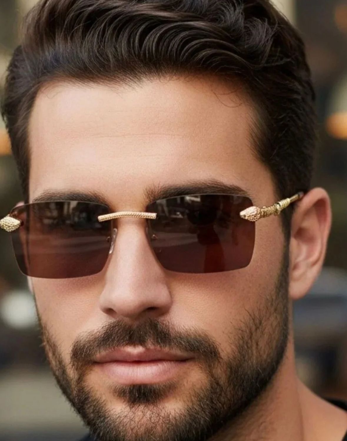 UV Protection Rectangular Sunglasses (Free Size)-image-33