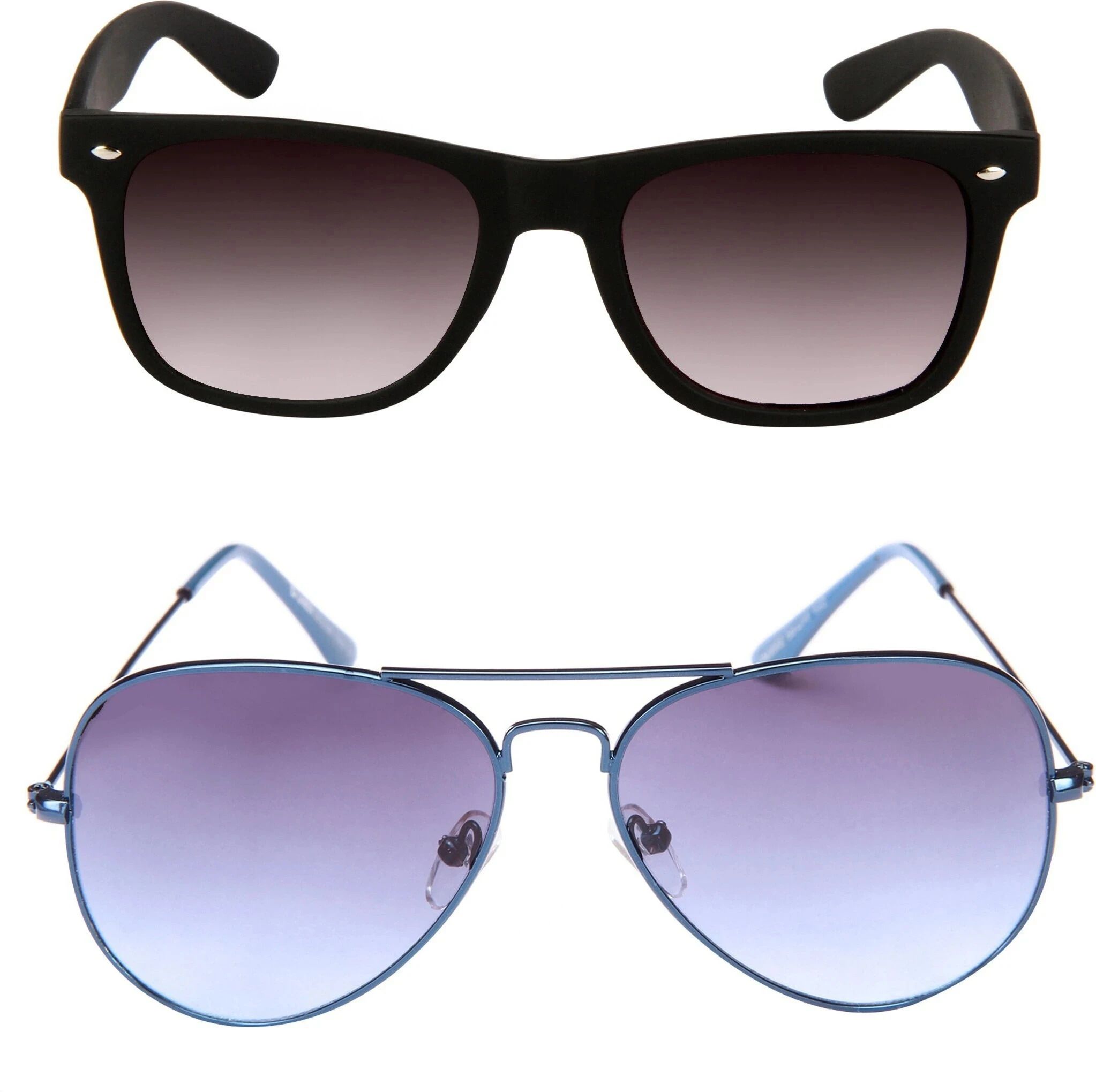 Gradient, UV Protection Aviator Sunglasses (57)-image-2