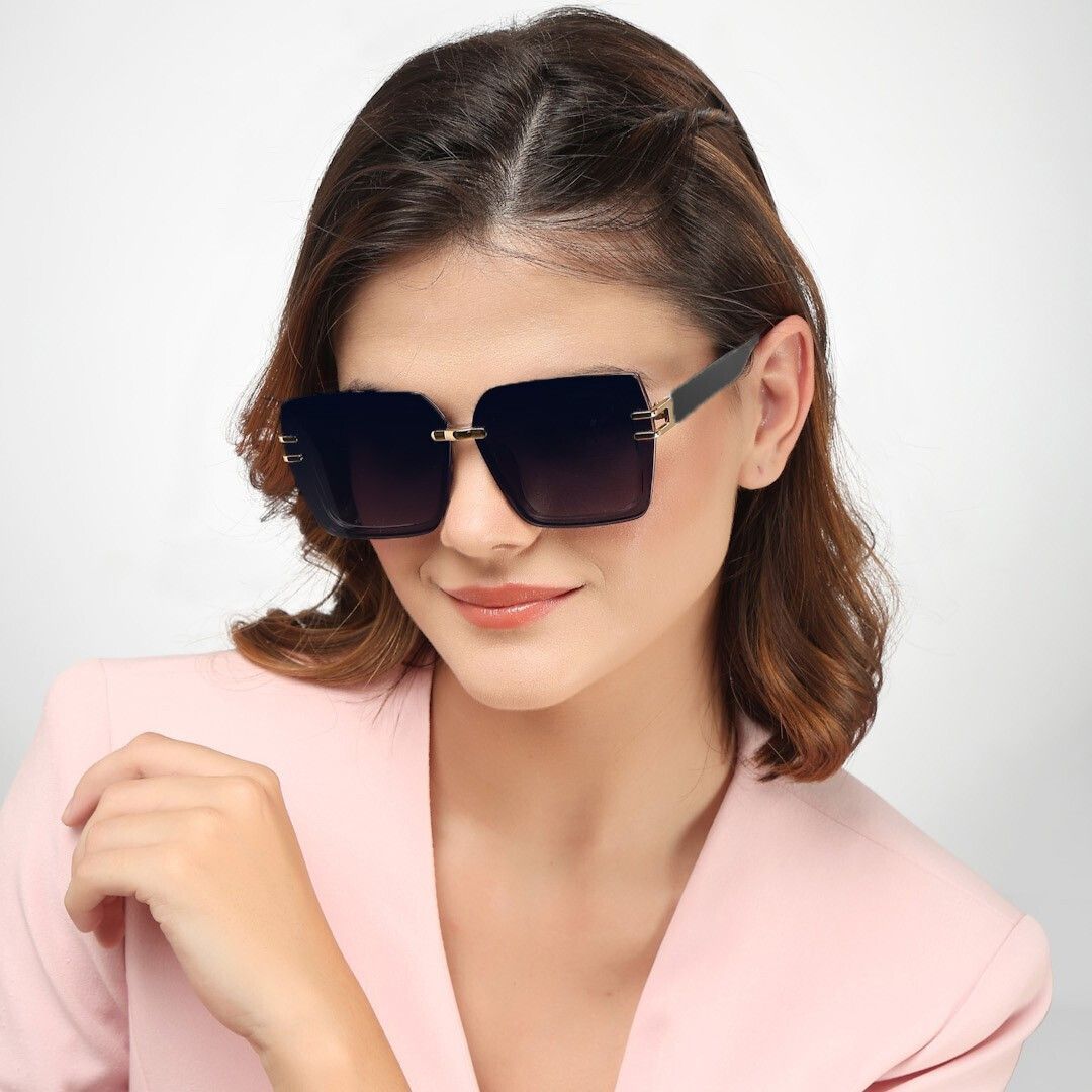 UV Protection Retro Square Sunglasses (55)-image-4