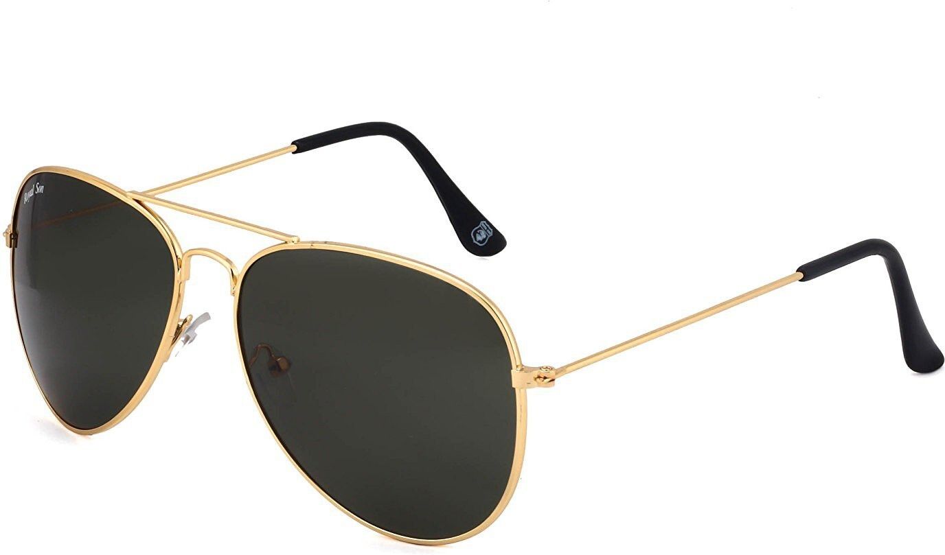 royal son Mirrored Aviator Sunglasses (Free Size)-picture-4