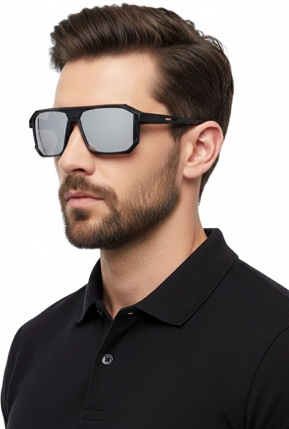 goglassic Riding Glasses, UV Protection Rectangular, Sports, Retro Square Sunglasses (65)-picture-32