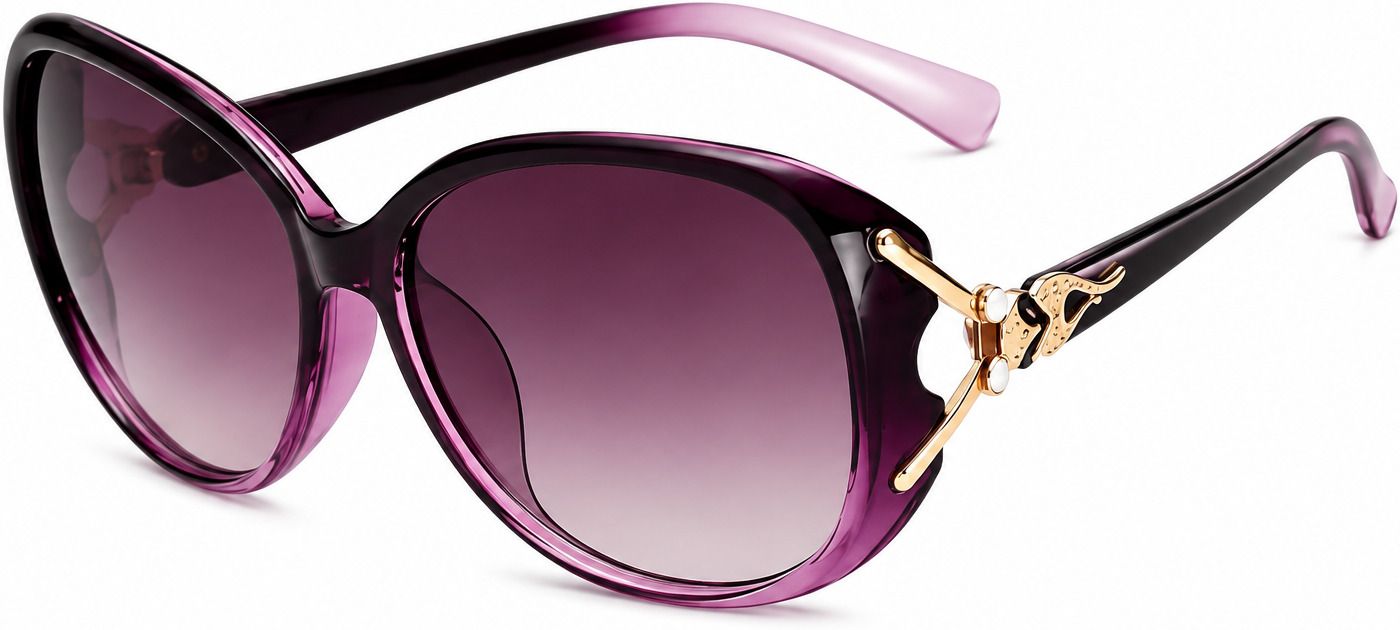 liza angel UV Protection, Gradient Over-sized, Butterfly, Oval Sunglasses (Free Size)-picture-36