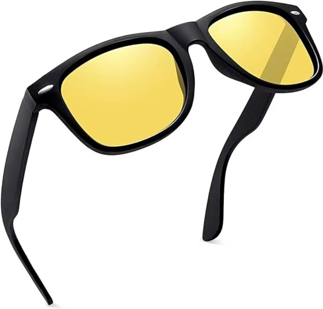 UV Protection, Night Vision Wayfarer, Spectacle Sunglasses (54)-image-6