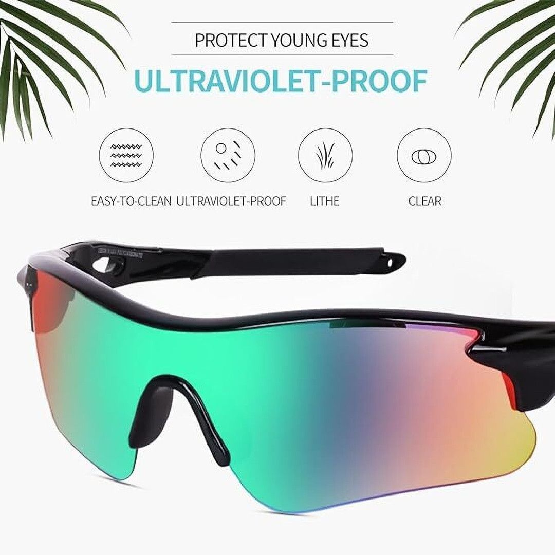 aspecs Mirrored Sports Sunglasses (Free Size)-picture-24